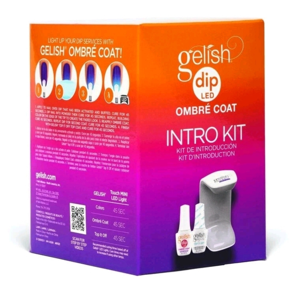 Gelish Dip LED Ombre Coat Intro Kit